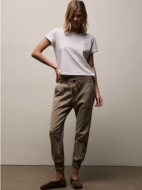 James Perse. Mixed Media Jogger pants